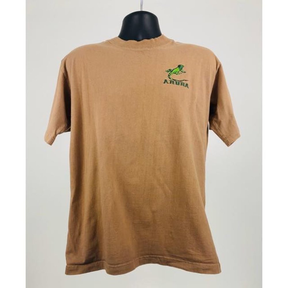 ARUBA Tee-Shirt Men's Size Large - 100% Cotton